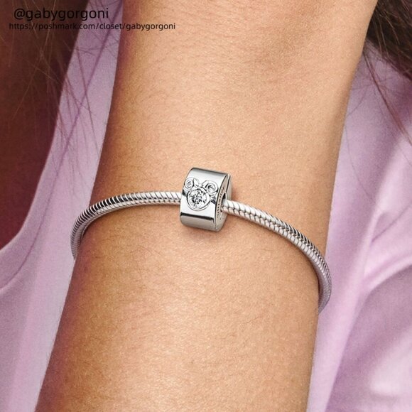 Pandora Disney Mickey Mouse & Minnie Mouse Clip Charm|Pendant - Picture 2 of 2